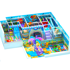 Parque de Atracciones, Juegos Infantiles, Trampolín, Piscina de Pelotas para Bebés, Área de Juegos Infantil, Equipo de Juegos Blandos para Interiores - Product Image 1
