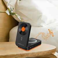 Altavoz Bluetooth Portátil Mini Yousonnra con Soporte Plegable para Teléfono y Función de Carga para Fiestas, Auto, Camping, Picnic y Hogar