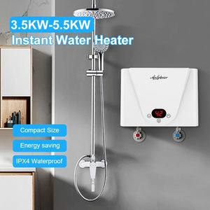 Anlabeier Innovador Calentador de Agua Eléctrico Instantáneo Ecológico sin Tanque para Debajo del Fregadero de Cocina y Ducha de Baño - Product Image 5