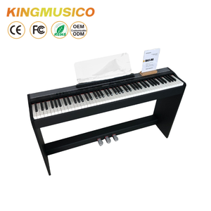 <span class=keywords><strong>Piano</strong></span> Digital de 88 <span class=keywords><strong>Teclas</strong></span> con Accionamiento de Martillo, Fuente de Sonido France DREAM, Interfaz USB MIDI y 3 Pedales, Suministro de Fábrica - Product Image 1