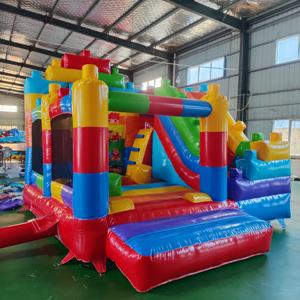 Les petits châteaux gonflables sont en vente. <span class=keywords><strong>Prix</strong></span> bas, bonne qualité. Parfait pour le jardin extérieur familial et le théâtre extérieur. - Product Image 2