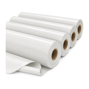 Tissu en polyester enduit de PVC bleu, imperméable, de qualité alimentaire, tissé, lourd, uni, teint, 680 g/m², pour bâche extérieure - Product Image 2