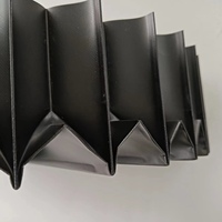 Housse souple en soufflet pour machine CNC, protection ignifuge en accordéon contre la poussière pour machine-outil