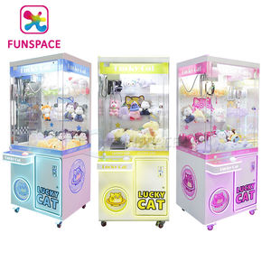 Funspace vente en gros personnalisé pas cher monnayeur enfant arcade poupée grue jouet griffe machine <span class=keywords><strong>de</strong></span> <span class=keywords><strong>jeu</strong></span> - Product Image 4