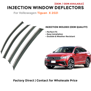 Deflectores de Ventana Laterales para Toyota Cruiser 2019-2020 Protector de Lluvia Accesorios de Coche - Product Image 2