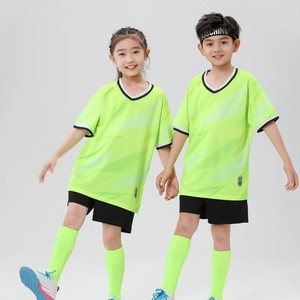 Children <b>Soccer</b> Jersey Set Quick Dry Round Neck Unisex All Seasons Sublimated Print 280gsm Football Uniforms for Kids - Product Image 5