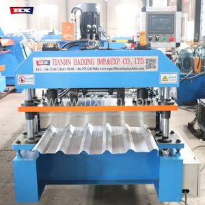 Macchina Automatica per Formatura <span class=keywords><strong>di</strong></span> Lamiere Trapezoidali per Tetto, Alta Efficienza nella <span class=keywords><strong>Produzione</strong></span> <span class=keywords><strong>di</strong></span> <span class=keywords><strong>Pannelli</strong></span> Metallici per Tetti - Product Image 1