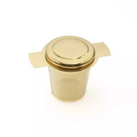 Infuseur à thé en maille tissée en acier inoxydable durable et de qualité alimentaire pour tasses, mugs, bureaux, hôtels et services de restauration
