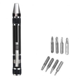 Mini Destornillador Multiusos 8 en 1, Juego de Destornilladores de Precisión de Bolsillo, Kit de Herramientas Manuales Metálicas para Electrónica - Product Image 3