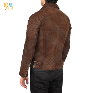 Custom High Quality <strong>Mens</strong> Custom Fashion Street Style <strong>Suede</strong> Biker Bomber <strong>Jackets</strong> - Product Image 5
