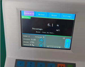 ZWWS301BE Zhiwei Elektrischer Intelligenter <span class=keywords><strong>Karl</strong></span>-<span class=keywords><strong>Fischer</strong></span>-Feuchtigkeitsanalysator mit 1 Jahr Garantie 5,6-Zoll-Farb-Touchscreen - Product Image 4