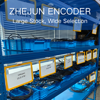 ZHEJUN Codeur Rotatif Absolu Magnétique Multi-Tours CANbus 60mm Résolution 12-18 bits Capteur de Position Industriel IP65/IP68 à Bride