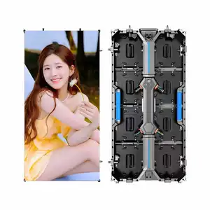 Trong nhà p2.976 500x1000mm liền mạch nối LED màn hình video nền sân khấu Led bảng điều chỉnh cho Thuê Ngoài trời sự kiện LED Tường hiển thị