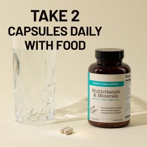 Capsules multivitaminées complexes pour femmes, très vendues, antioxydantes, pour l'humeur, la santé de la peau et le soutien immunitaire, 60 capsules pour adultes, certifiées GMP - Product Image 6