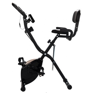 Bicicleta estática magnética <span class=keywords><strong>plegable</strong></span> para hacer ejercicio en el hogar, equipo de gimnasio para hacer ejercicio en el interior - Product Image 5