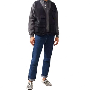 Chaleco de Trabajo Personalizado para Hombre, con Múltiples Bolsillos, Cierre de Cremallera, Chaleco Utilitario sin Mangas - Product Image 4