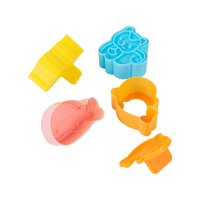 Kinder 4pcs Aus stecher Set Eichhörnchen Siegel Bär Walform Sandwich Herstellung Form Küche Familie Backwerk zeuge