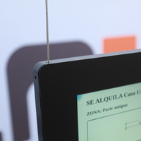 Tablero de menú Digital de 21,5 pulgadas, equipo de publicidad de servicio rápido para tienda minorista, uso en interiores, tablero de tienda LCD colgante AD