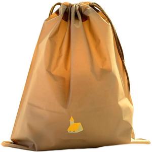 Bolsa de gimnasio con cordón personalizada al por mayor, bolsa de poliéster con cordón barata personalizada con diseño y logotipo personalizados - Product Image 2