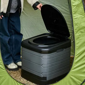 Draagbare Opvouwbare Outdoor Mobiele Noodtoilet Voor Reisvoertuigen Noodcamping