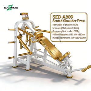 SAERDE Macchina Commerciale per Allenamento Pettorali con Pesi, Attrezzatura da Palestra per Spalle e Petto, Super Inclinata - Product Image 4