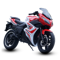 Dernière conception personnalisable marque rouge bleu 2000W 3000W Heavy Duty Classic Electric Motorcycles