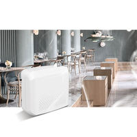 Diffuseur d'aromathérapie mural commercial sans fil contrôlé par application, avec grande capacité pour huiles essentielles, pour systèmes CVC