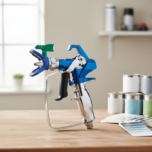 Havasız boya püskürtücü endüstriyel sınıf 3contractors PC püskürtme tabancası lphouse ev duvar müteahhitleri için kendi kendini temizleme memesi güç aracı - Product Image 4