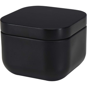 Candela Ecologica Senza Marca con Aroma di Vaniglia in Scatola di Latta Quadrata, Motivo a Conchiglia di Frutta, Profumazione Personalizzabile, Modello per San Valentino - Product Image 1