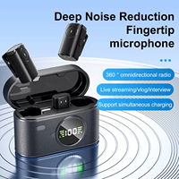 Microphone Lavalier SX101 avec Prise en Charge de la Recharge en Utilisation, Réduction de Bruit Avancée par IA, Capture Omnidirectionnelle, Micro Condensateur Sans Fil 2.4G