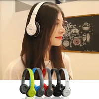 Meilleures ventes P47 TF FM Écouteurs sportifs sans fil Aux TWS pour V5.3 Réduction active du bruit IPX4 Étanche LED Intelligent 10-15h