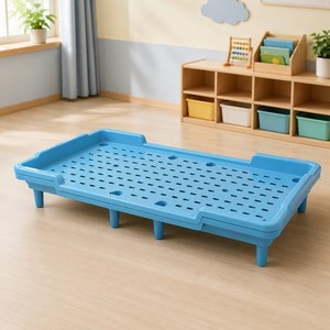 Cama de Piso Plegable, Segura, Ecológica y Duradera de Plástico para Niños Pequeños, Certificada EN71, para Cuna de Bebé - Product Image 6