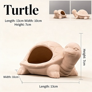 Décoration d'aquarium : Grotte de reproduction en céramique naturelle, cachette pour tortues, pot de reproduction, ornement pour aquarium pour crevettes et petits poissons - Product Image 1