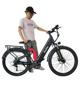 Bicicleta de carretera asistida eléctrica de 26 pulgadas, bicicleta eléctrica de importación Y2W, bicicleta híbrida eléctrica de 350W y 36V para mujer - Product Image 3