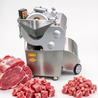 Machine à couper les cubes de viande de qualité alimentaire, machine à découper les cubes de bœuf, machine à découper les cubes de poulet industrielle