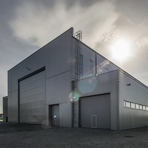 Mở rộng Modular Kết Cấu Thép nhà kho cho thương mại điện tử thực hiện phân loại trung tâm phân phối bưu kiện Kết Cấu Thép - Product Image 2