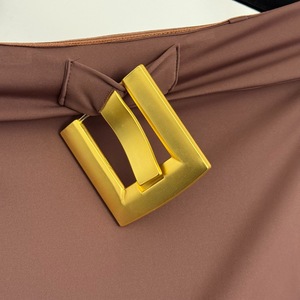 Nouvel ensemble pour femme : Haut bustier une pièce à boucle métallique + Legging taille haute élastique à jambe étroite - Product Image 5