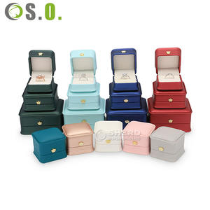 Caja de Joyería de Lujo Blanca al por Mayor, Caja de Joyería de Cuero PU Personalizada, Caja para Brazaletes, Pendientes, Pulseras, Collares y Anillos - Product Image 4