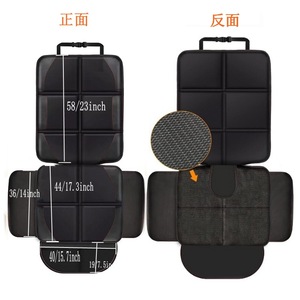 Housses de siège de voiture 58/23 pouces, protection antidérapante multifonction pour siège arrière avec coussinets pour les oreilles - Product Image 1