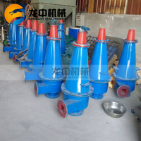 Usine d'équipement de traitement de séparateur de sable d'hydrocyclone de groupe de Cyclone de lavage de sable de spirale de sédiment de rendement élevé de la Chine