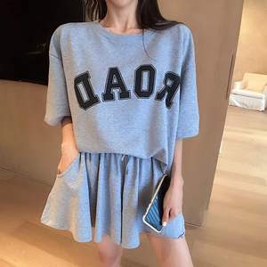 Wholesale <strong>Clothing</strong> Sets <strong>Summer</strong> Polo Shirt+Skirt 2pcs/Set Hot Sale New Casual Sports Suits Tracksuits Outfits - Product Image 1