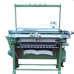 Semi auto flat sweater knitting machine