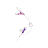 Best Seller Cánulas intravenosas médicas 22G 24g 26G Cánula intravenosa de plástico desechable de polipropileno para animales de laboratorio veterinario