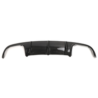 Lèvre de diffuseur de pare-chocs arrière en fibre de carbone pour Mercedes W204 pré lifting classe C C180 C200 C250 C350 2007 2008 2009 2010