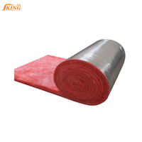 ISOKING Rouleau de laine à isolation thermique sans formaldéhyde certifié ASTM brun blanc rose