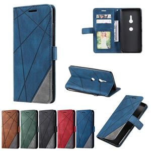 Magetic Closure Book Cover PU Leather Flip Wallet Phone Case pour <span class=keywords><strong>Sony</strong></span> <span class=keywords><strong>Xperia</strong></span> XZ3 - Product Image 6