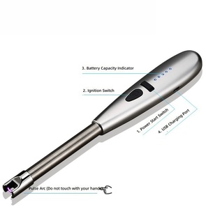 Dericsson Electric USB Rechargeable <b>Lighter</b> Kitchen/Candle & Outdoor BBQ <b>Custom</b> Logo Available - Product Image 3