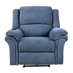<span class=keywords><strong>Sillón</strong></span> <span class=keywords><strong>Reclinable</strong></span> <span class=keywords><strong>Eléctrico</strong></span> Extensible de Tela Cy, Estilo Europeo Moderno, con <span class=keywords><strong>Mecanismo</strong></span> de Masaje y Control Remoto, Color Azul - Product Image 3