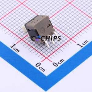 PS-5850DHA-3PLA Push Button Switch Through hole Component (THT) Switch Self-Locking Rectangle Plunger 500mA 24V - Product Image 2