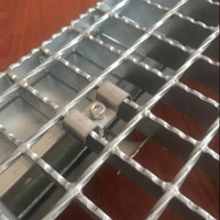 Grilles en acier forgées et soudées, galvanisées à chaud, surface sécurisée, anti-corrosion, grilles en acier forgées